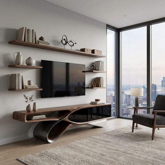 Orbit Wave Modern Coffee Table