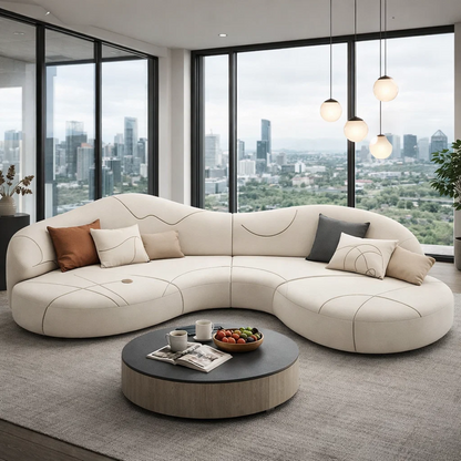 Cloudline Curved Modular Sectional Sofa