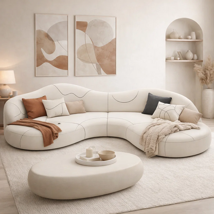 Cloudline Curved Modular Sectional Sofa