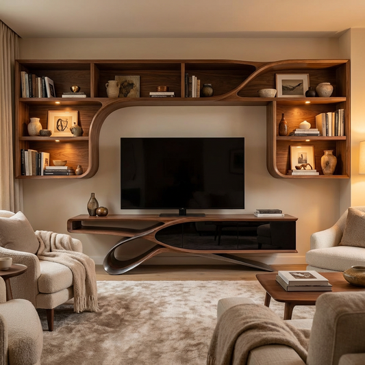 Orbit Wave Modern Coffee Table
