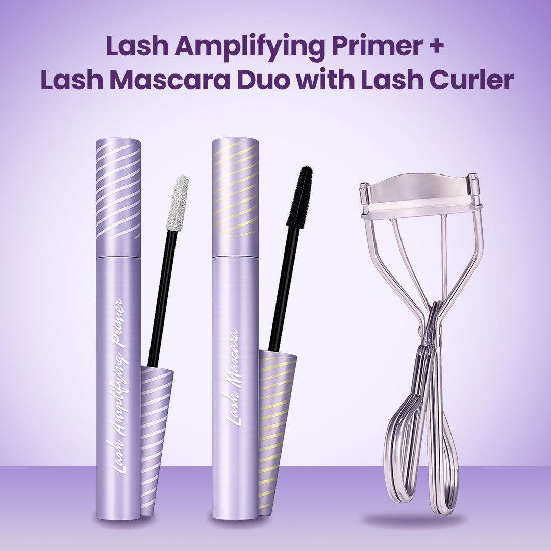 Lash Amplifying Primer + Lash Mascara Duo with Lash Curler
