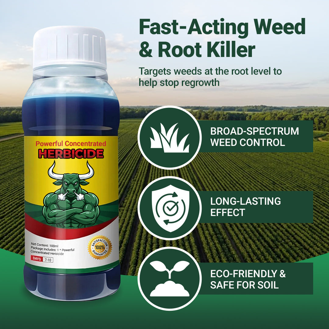 Powerful Concentrated Herbicide