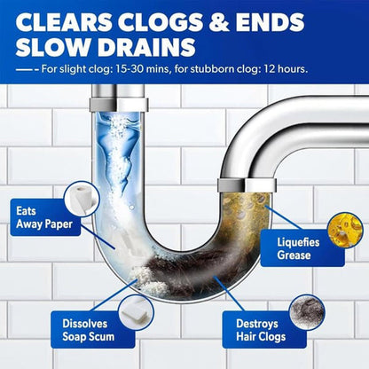 Powerful Drain Cleaning Gel